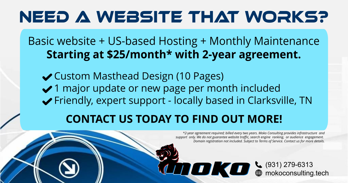 Website as a Service from Moko Consulting