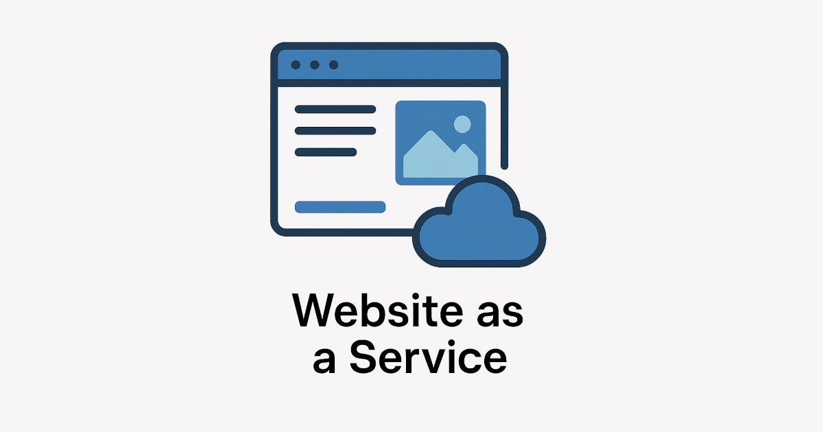 Website as a Service