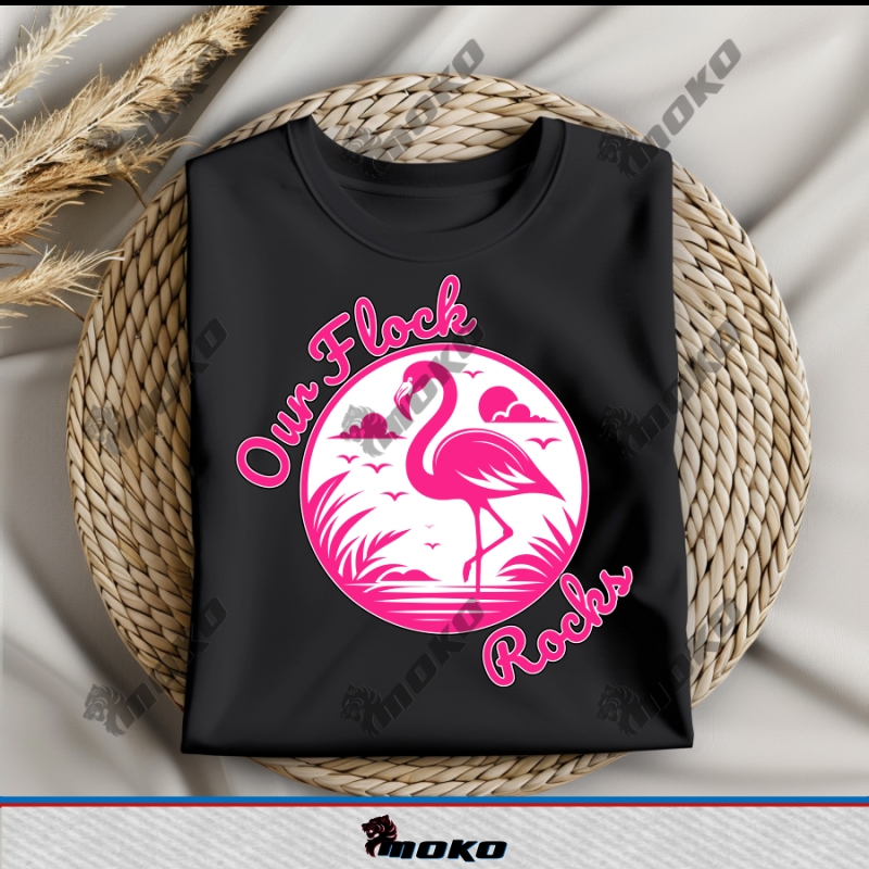 🌟 Our Flock Rocks – And So Does This Tee!